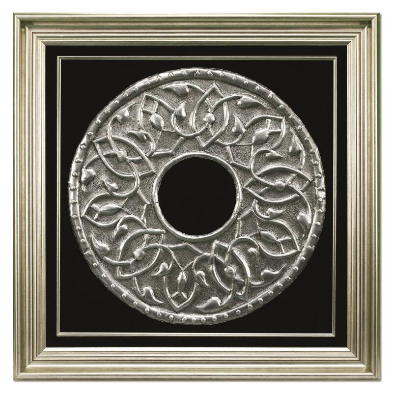 e38 EL İŞÇİLİĞİ ALİMİNYUM FOLYA KABARTMA AHİLİK TABLO 70*70 cm - 5455 - 1