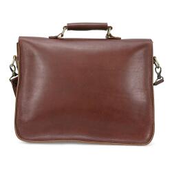 LARGE LEATHER BAG (BROWN) - 3