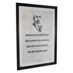 e38 EL İŞÇİLİĞİ DEKORATİF DUVAR TABLOSU 108*78 cm -5908 - 2