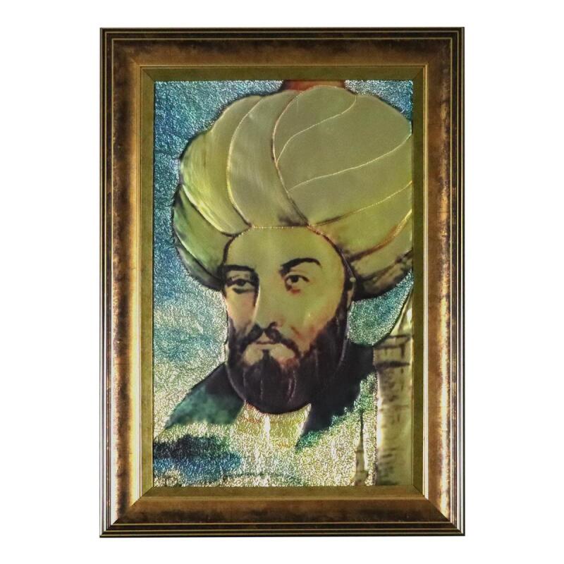 e38 EL İŞÇİLİĞİ ALİMİNYUM FOLYA KABARTMA TABLO 48 x 68 cm - 5931 - 1