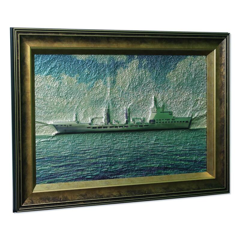 e38 EL İŞÇİLİĞİ ALİMİNYUM FOLYO KABARTMA TABLO DİMDEG 70x50 cm -6000 - 2