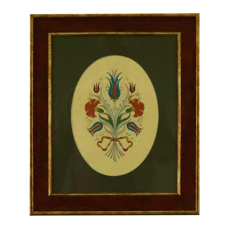 e38 EL İŞÇİLİĞİ TEZHİP TABLO 33 x 39 cm - 5950 - 1