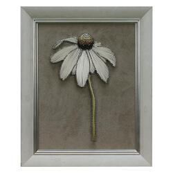 e38 HAND CRAFTED FLOWER PHILOGRAPHY TABLE 42 x 35 cm - 6035 - 1