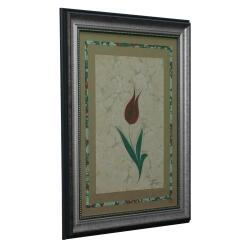 e38 HAND CRAFTED MARBLED TULIP PAINTING 55x44 cm - 5983 - 2