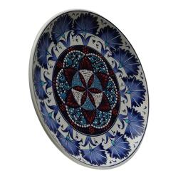 e38 HAND CRAFTED TILE PLATE 25 cm - 6072 - 3