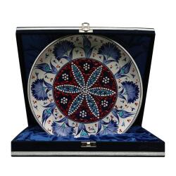 e38 HAND CRAFTED TILE PLATE 25 cm - 6075 - 1