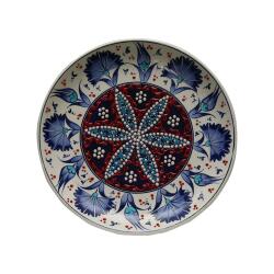 e38 HAND CRAFTED TILE PLATE 25 cm - 6075 - 2