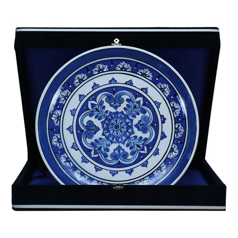 e38 HAND CRAFTED TILE PLATE 30 cm - 5926 - 1