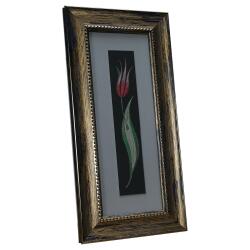 e38 HAND CRAFTED WATER COLOR TULIP PAINTING 33 x 16 cm - 6045 - 2