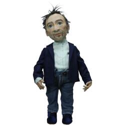 e38 HAND WORKED ACTOR DECOR DOLL 52 cm - 6023 - 1