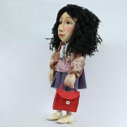 e38 HAND WORKED DECOR DOLL 37 cm - 5865 - 2