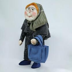 e38 HAND WORKED DECOR DOLL 47 cm - 5863 - 2