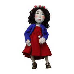 e38 HAND WORKED DECOR DOLL 49*11 cm - 6154 - 1