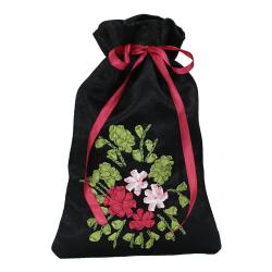 e38 HAND WORKED HAND EMBROIDERY POUCH 18 x 11 cm - 6014 - 1