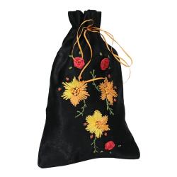 e38 HAND WORKED HAND EMBROIDERY POUCH 18 x 11 cm - 6016 - 2