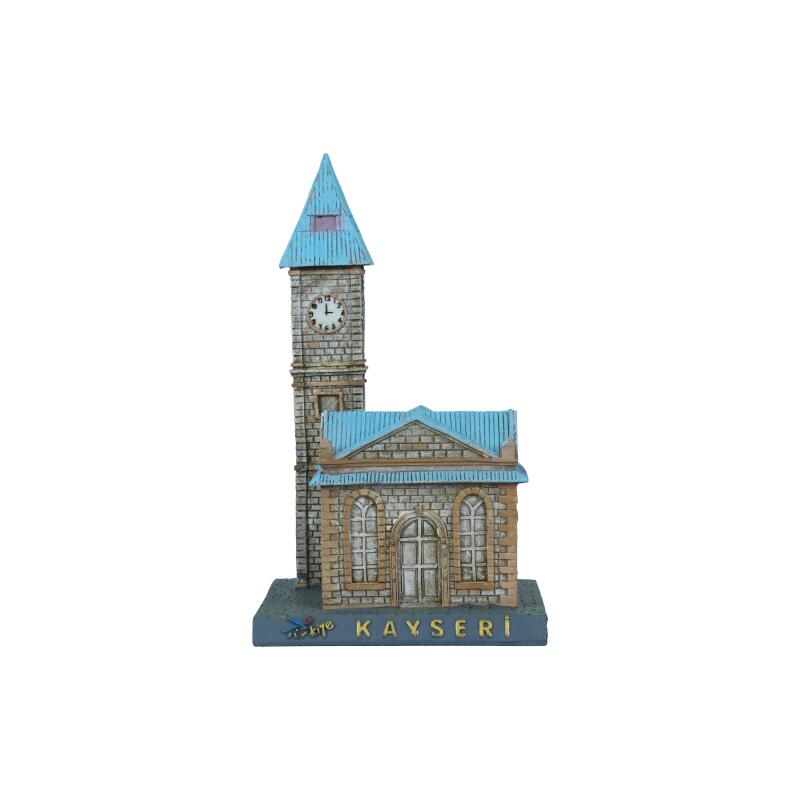 e38 HANDMADE KAYSERİ CLOCK TOWER - 5640 - 1