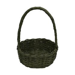 e38 HANDMADE PAPER ROPE BASKET WEATHER 19*19 cm - 6174 - 2