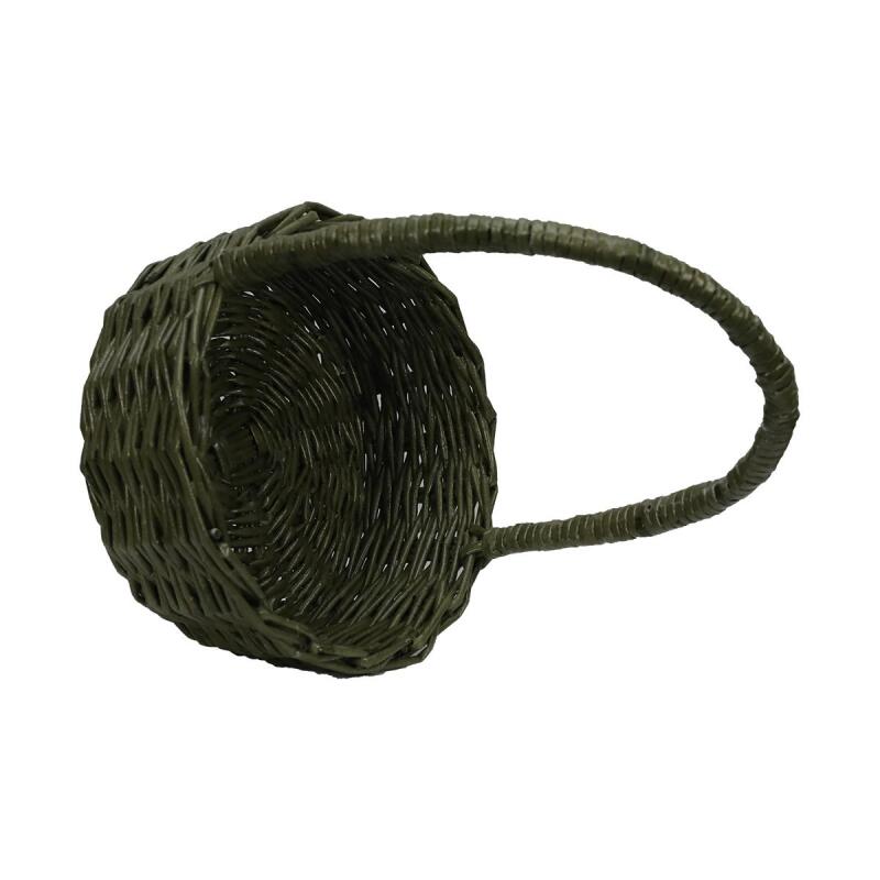 e38 HANDMADE PAPER ROPE BASKET WEATHER 19*19 cm - 6174 - 3