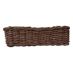 e38 HANDMADE PAPER ROPE BASKET WEATHER 23*14 cm - 6179 - 1