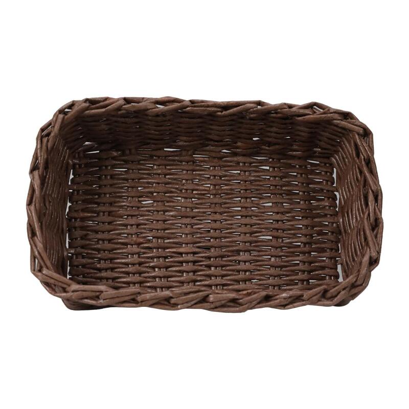 e38 HANDMADE PAPER ROPE BASKET WEATHER 23*14 cm - 6179 - 2