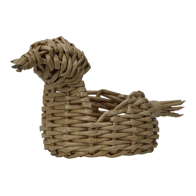 e38 HANDMADE PAPER ROPE BASKET WEATHER 24*9 cm - 6180 - 2