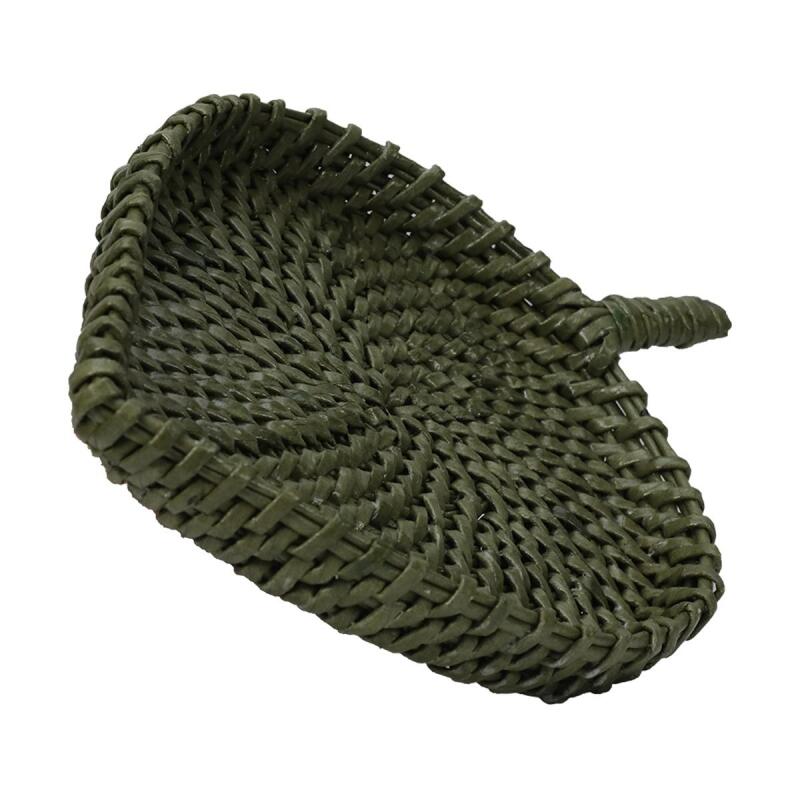 e38 HANDMADE PAPER ROPE BASKET WEATHER 27*19 cm - 6172 - 3