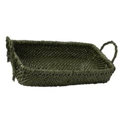 e38 HANDMADE PAPER ROPE BASKET WEATHER 28*15 cm - 6173 - 3