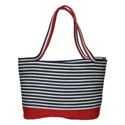 e38 HANDMADE wicker jute beach bag 43*27 cm - 6132 - 3