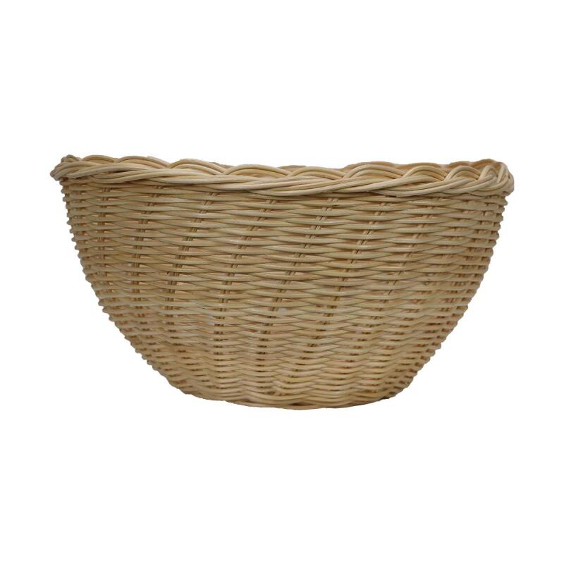 e38 HANDMADE wicker rope basket braid 24*24 cm - 6175 - 1