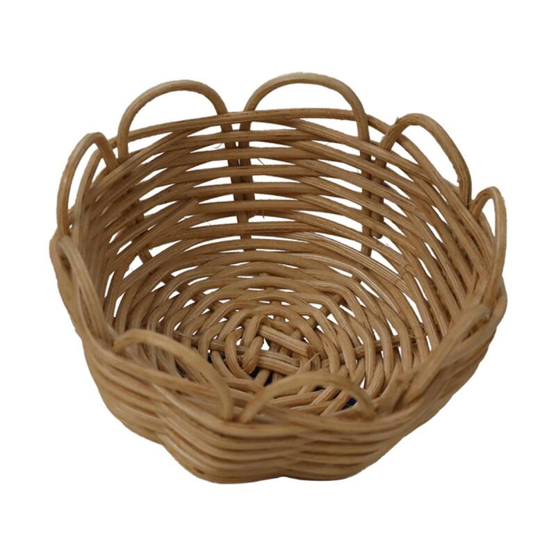 e38 HANDMADE wicker rope basket braid 8*8 cm - 6185e38 HANDMADE wicker rope basket braid 8*8 cm - 6185 - 2