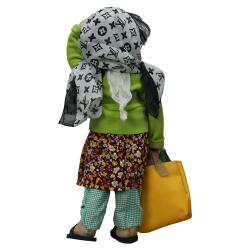 e38 HANDMADE WIZARD DECOR DOLL 51 cm - 6026 - 3