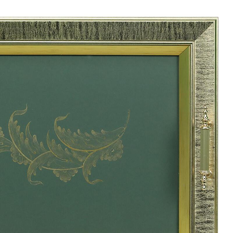 e38 HANDWORKED ILLUMINATION PAINTING TRAY 49*36 cm - 5840 - 2