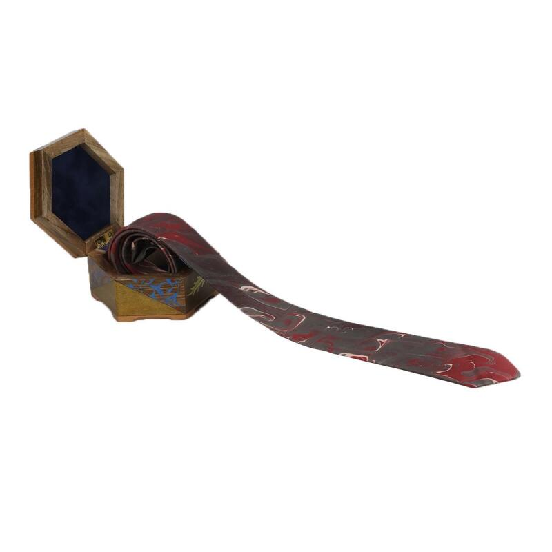 e38 MEN'S COLORED MARBLING TIE - 2