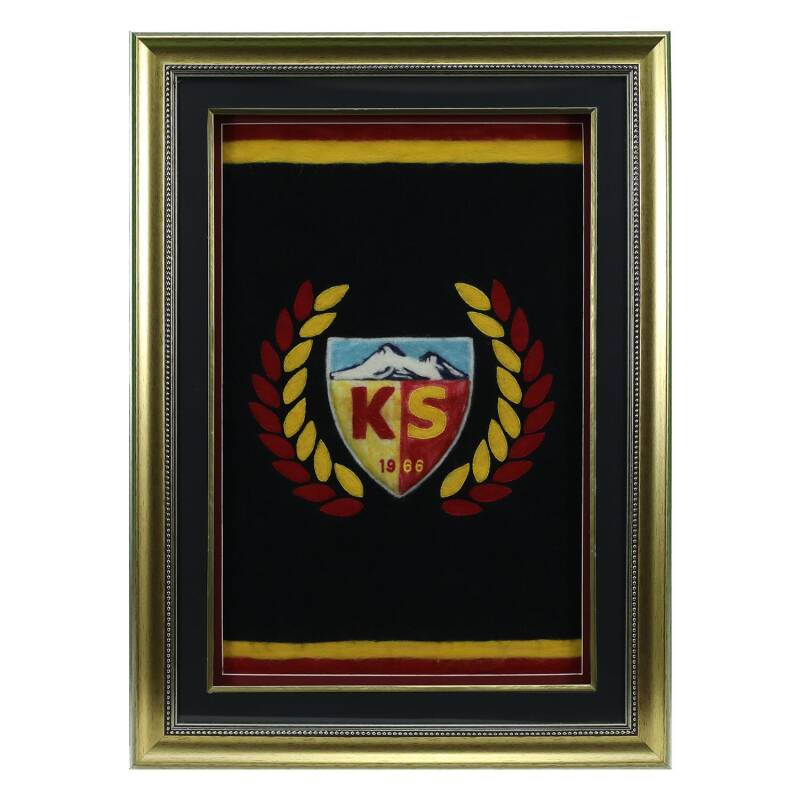 لوحة قماشية مصنوعة يدوياً من KAYSERISPOR COMBAT TATTOOED 79*75 سم - 5854 - 1