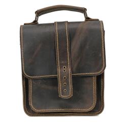 LEATHER BAG (DARK BROWN) - 1