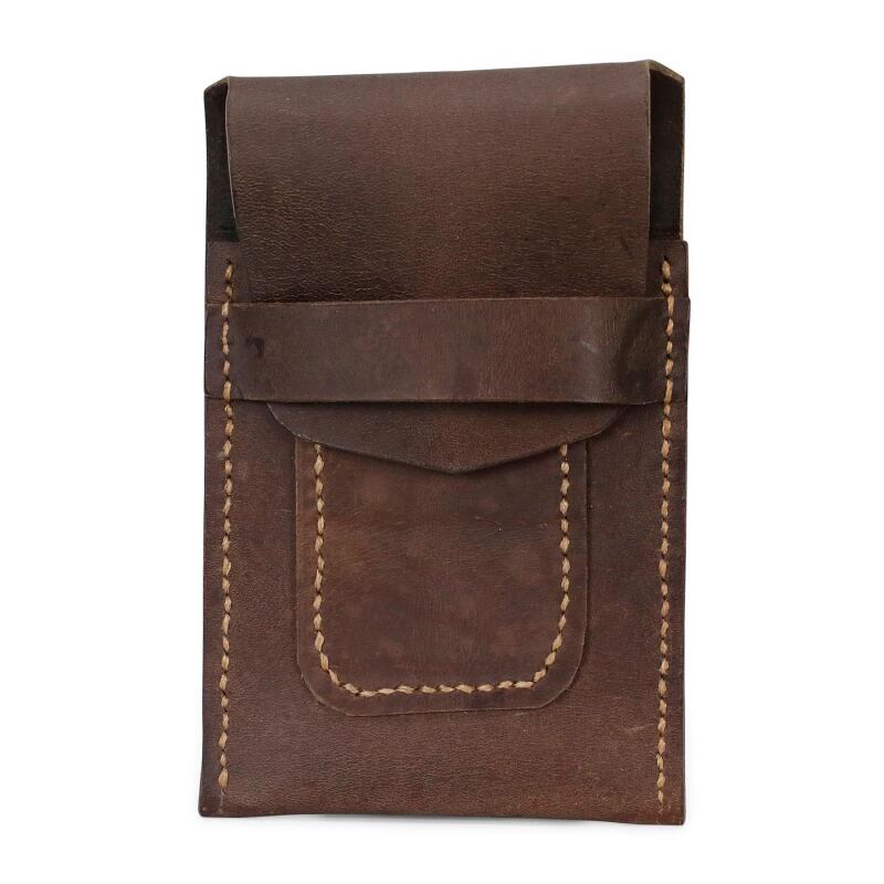 LEATHER BUSINESS CARD HOLDER - 1