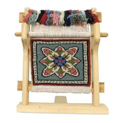 MINI CARPET WEAVING BENCH - 1