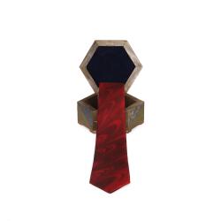 e38 MEN'S COLORED MARBLING TIE - 1