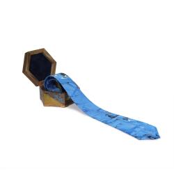 e38 MEN'S COLORED MARBLING TIE - 2