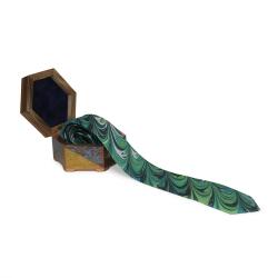 e38 MEN'S COLORED MARBLING TIE - 2