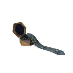 e38 MEN'S COLORED MARBLING TIE - 2