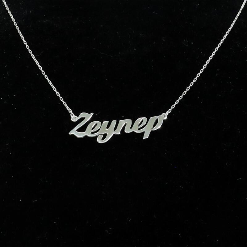 SILVER NECKLACE WITH NAME - 2